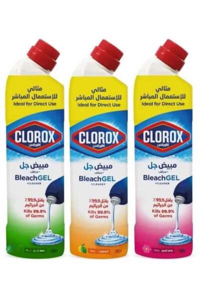 Clorox Multi-Purpose Cleaning Gel, Set of 3 × 750 ml