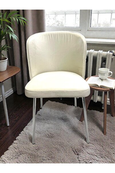 MSY HOME 4 Kişilik serya Yönsüz Kumaş Modern Ve Şık Sandalye Takımı