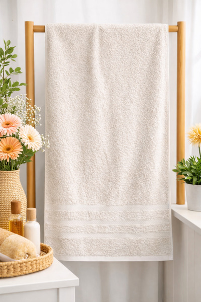 Bella Home 100% Cotton 50 cm X 90 cm Dobby Towel