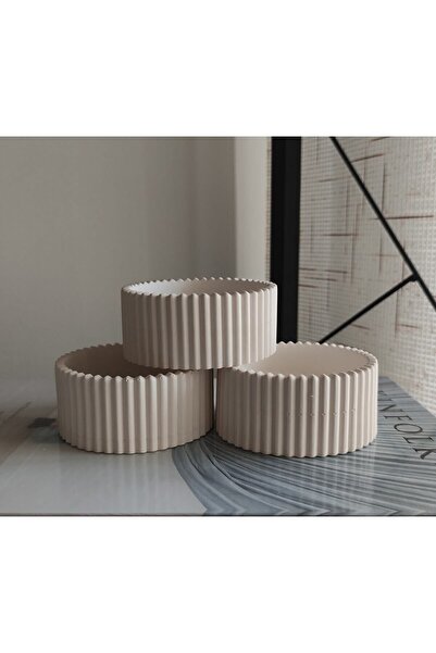 Bernami Dekoratif Takı Organizer Sükulent Saksı Çok Amaçlı Kase