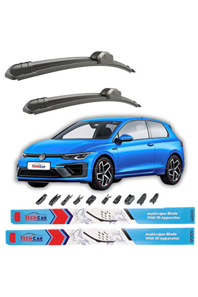 TEAMCAR Wipers Volkswagen Golf 8, Mk8 Hatchback 3-door (2019+) Front set