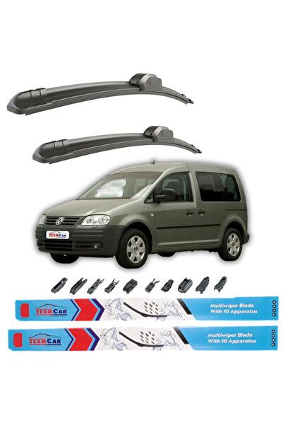 TEAMCAR Υαλοκαθαριστήρες Volkswagen Caddy III Life (2007-2010) Εμπρός σετ