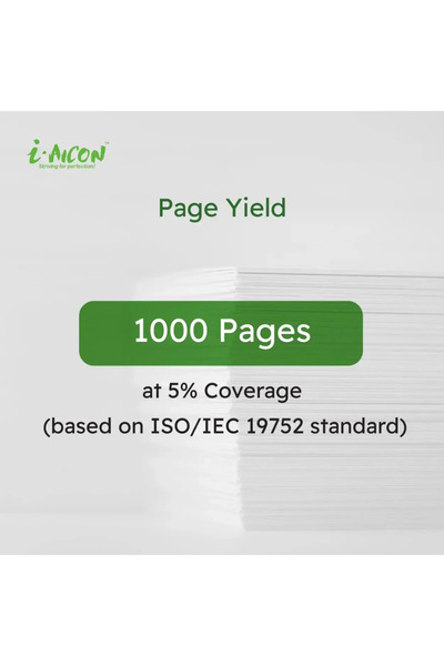 I-AICON خرطوشة حبر ليزر متوافقة W1107A 107A أسود 1000 صفحة لطابعات HP 107a 107r 107w MFP 135a 137fnw