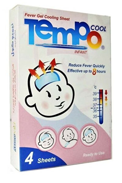 TEMBO Cooling Strips for Fever (4 Strips)