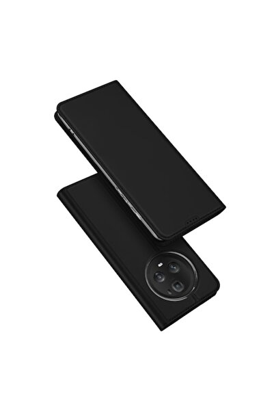 e-Eunoia Art Carcasă DUX DUCIS Skin Pro pentru Honor Magic5 Pro - Neagră