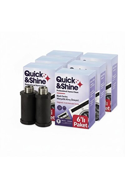 Quick&Shine Manyetik Kireç Önleyici 6'lı Paket - Arçelik Uyumlu