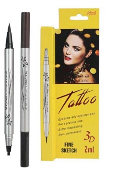 Tattoo Original Waterproof Eyebrow Pencil and Eyeliner from