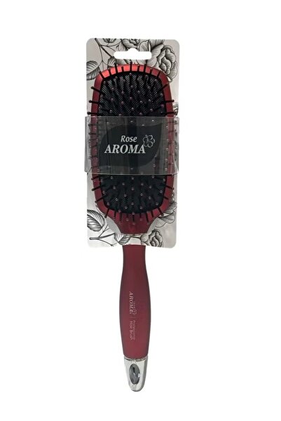 Rose Aroma Rose Aroma red hairbrush, makes combing easier, gentle on hair