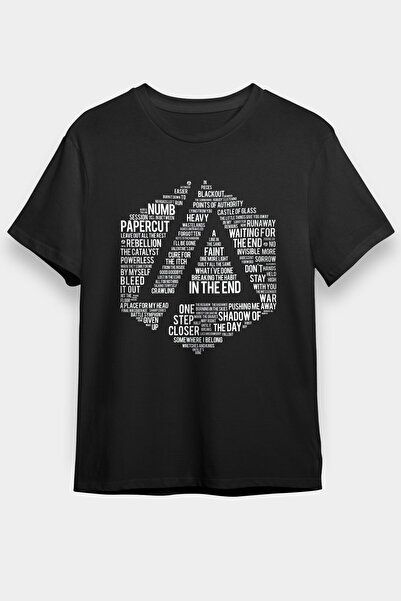PERISENSE Linkin Park Black Unisex T-Shirt