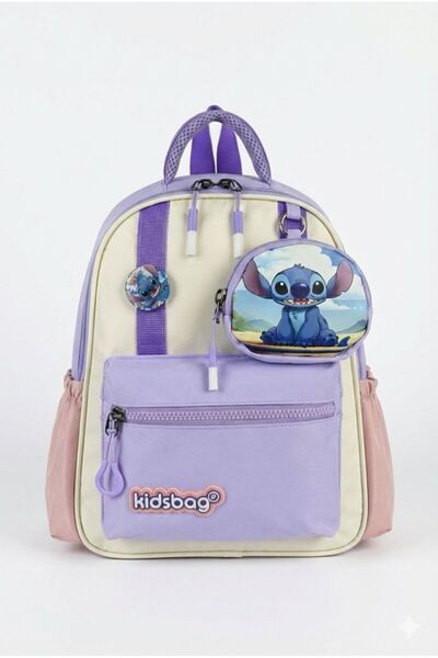 Alanç Gift Ultra Luxurious Girl's Backpack with Back Support, Waterproof Kindergarten and Nursery School Bag