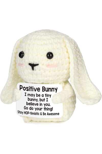 Generic أرنب كروشيه ملهم - لعبة حيوانية قطيفة إيجابية