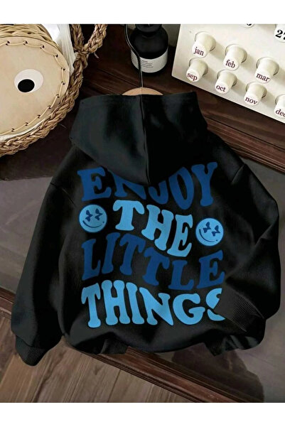 Marwah collection Оверсайз-светр з капюшоном і принтом KIRAZ, великий розмір