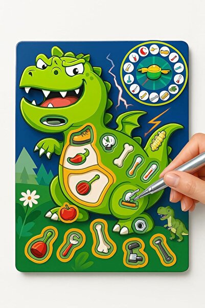 Generic لعبة الديناصورات التعليمية المغناطيسية المتاهة