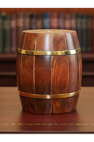 moryconcept Pușculiță din alamă cu design decorativ 13 cm