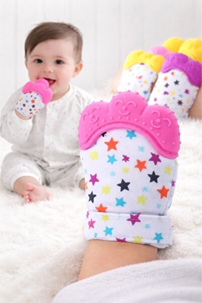 HANNA Manusa dentitie din silicon - Model 1 Roz