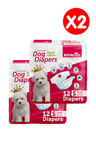 Royalist Köpek Külodu Small 12'li 2x12 24 Adet