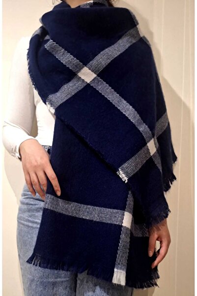 Vera Kare Desenli Atkı Omuz Şalı