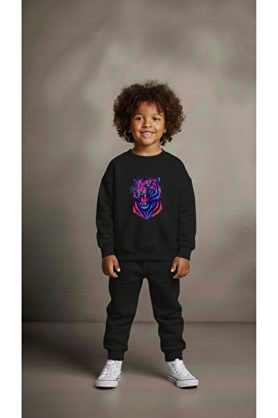 playwear Φούτερ ομάδας ARSLAN BLUE με στάμπα για κορίτσια και αγόρια, με λαιμ...