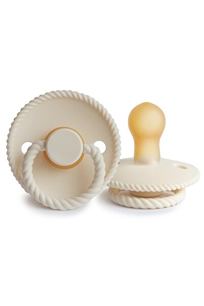 MATMEL Rope Rubber Pacifier - Cream 0-6 Months (5 Pcs)