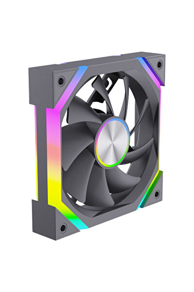 SPEARPC مروحة تبريد سوداء لعلبة ألعاب SF452