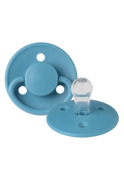 Mininor Silicone Pacifier 12+ Months - Opal Lake (5 Pcs)