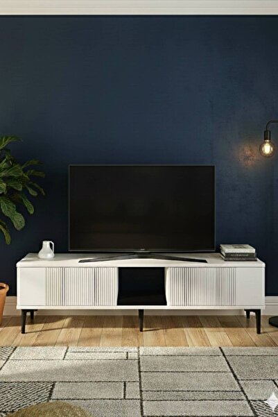 YUMEDİ DESİGN TSA1502B - TARÇIN TV STAND , TV SEHPASI 150CM BEYAZ