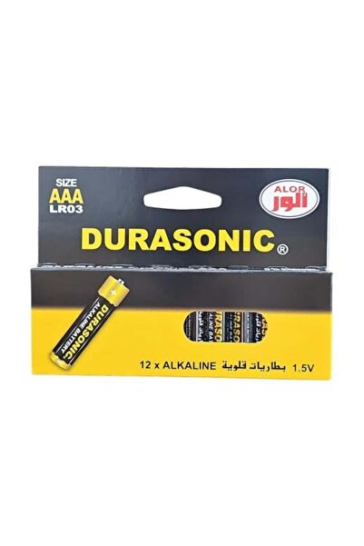 F05 Durasunic Alkaline Remote Batteries AAA - Pack of 12 (1.5V) - LR03-12HB
