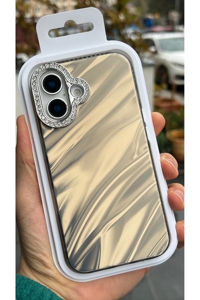 EDELFU Compatible with iPhone 17 |   Stylish Pink Wave Pattern Phone Case – C...