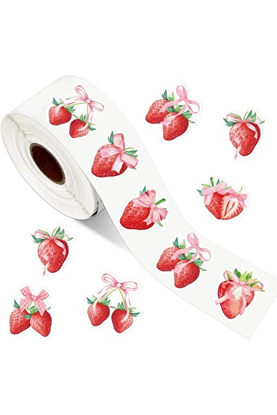 Tazweeq 500 Strawberry Cookit Stickers