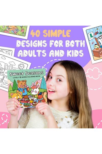 Generic Cute Animal Coloring Book for Kids