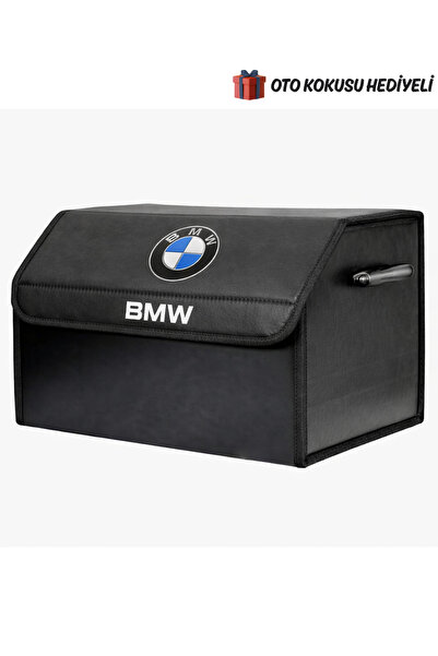 Autowise Bmw Marka Logolu Oto Bagaj Organizer Çanta Oto Bagaj Çantası 2 Bölme...