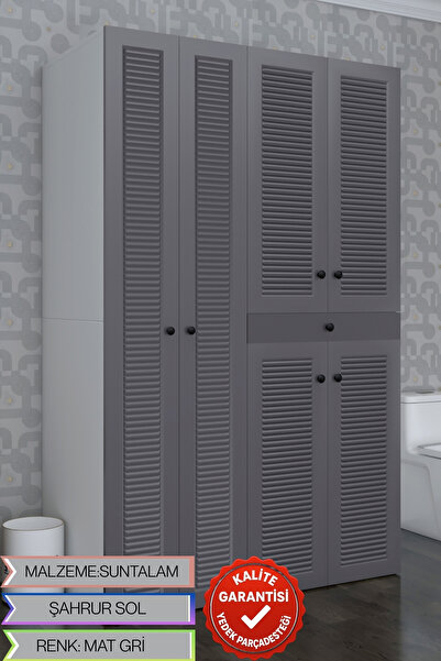 Kenzlife membran çamaşır-kurutma makinesi dolabı şahrur sol gribyz 187*120*60...