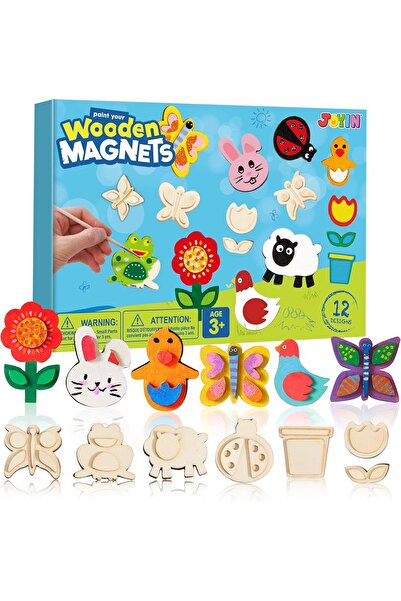 JOYIN Wooden Painting Set for Kids