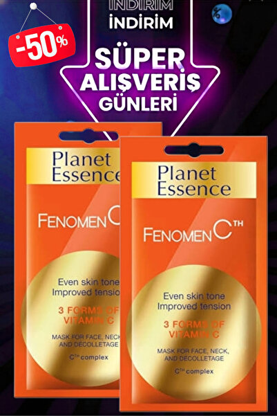 GRATİS Fenomen C Yüz Maskesi x2 Adet Haftalik Bakim Seti