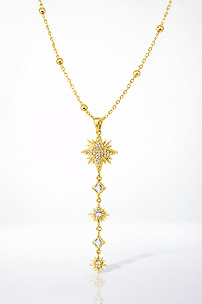 ndjewelry Star Sparkle – Pendant Necklace