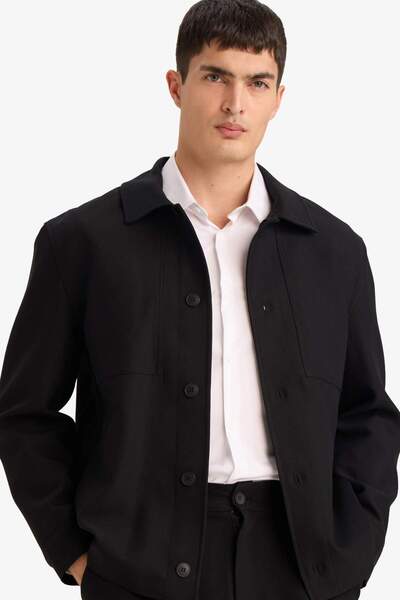 DeFacto Regular Fit Cotton Lined Jacket G8435Ax25Wn