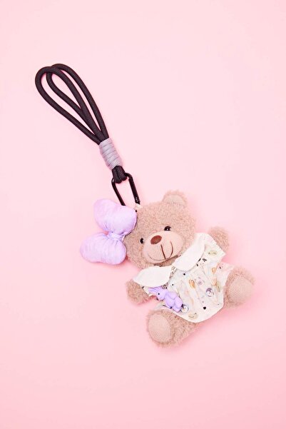 DeFacto Kadın Mor Detaylı Giydirilebilir Anahtarlık Kostümü G2354AXNS