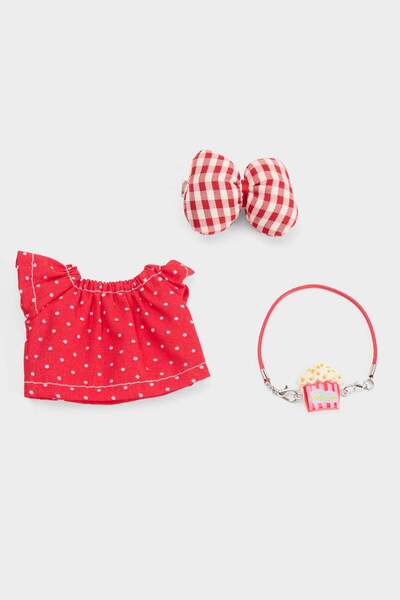 DeFacto Kadın Kırmızı Detaylı Giydirilebilir Anahtarlık Kostümü G2353AXNS