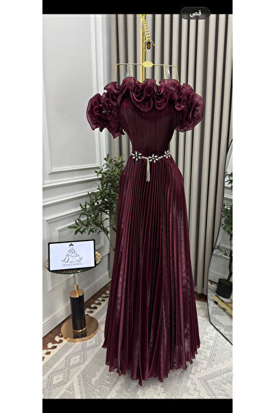 AREEJ FASHION Lemon-colored dress