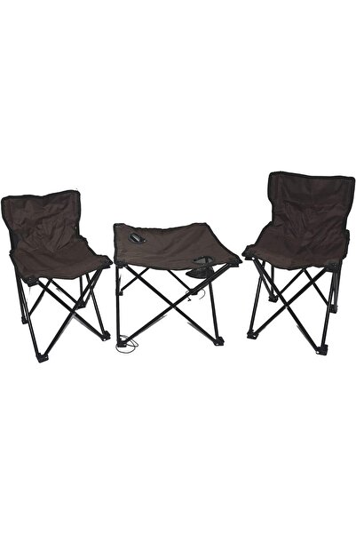 alnawadervillage طقم كرسي قابل للطي مع طاولة قماشية وحقيبة Al006/C