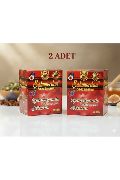 Şahmerdan Ballı Ginsengli Kuvveti mesir Atom macun 240gr X 2 ADET