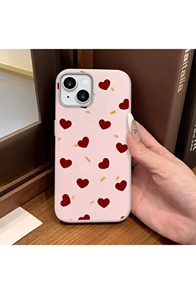 ucuc جراب سيليكون وردي اللون متوافق مع آيفون 14 بلس/15 بلس، يحمي الكاميرا ويم...