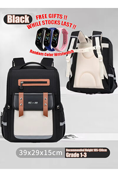 Generic Backpacks for boys and girls, waterproof, large capacity, lightweight, with stylish colors
