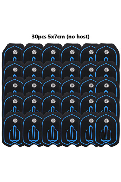 Choice3 30 قطعة من وسادات الأقطاب الكهربائية بدون مادة حافظة، مقاس 5×7 سم، مص...