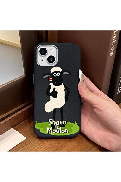 ucuc جراب سيليكون أسود متوافق مع آيفون 14 بلس/15 بلس، يحمي الكاميرا ويمازح ال...