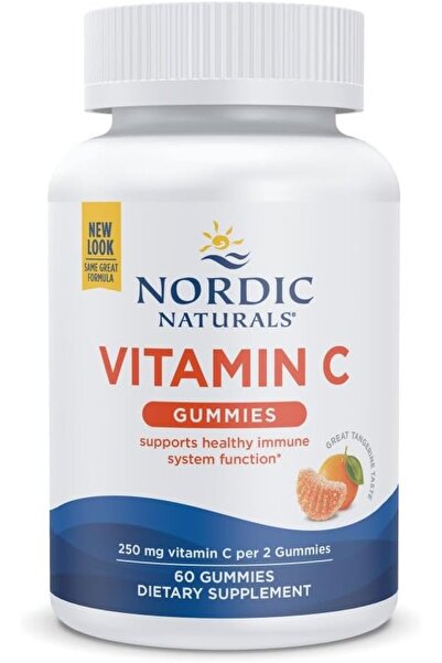Nordic Naturals حلوى فيتامين سي، 60 قطعة حلوى