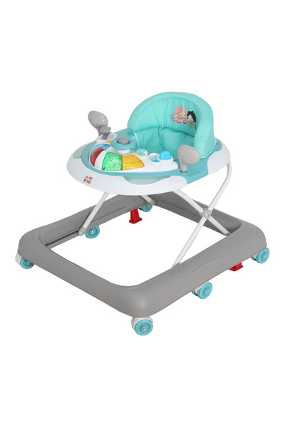 Kiko BABY WALKER WITH TOYS-pistachio