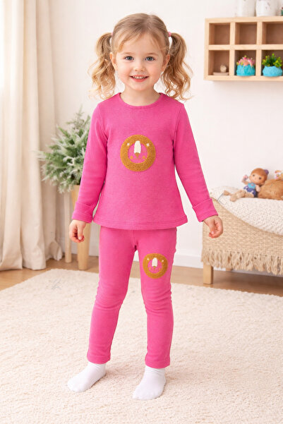 SANTRALBEBE Girl's Kaşkorşe Corded Fabric Sets