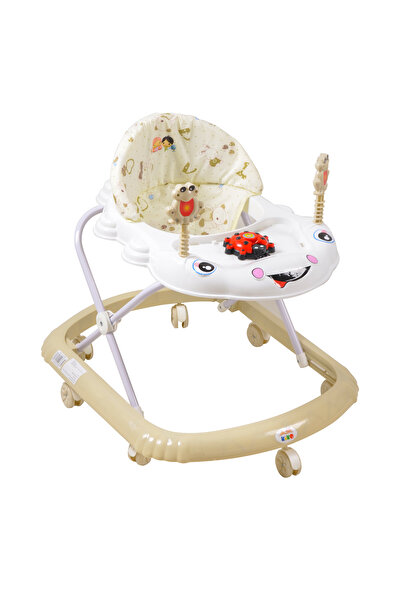 Kiko BABY WALKER WITH TOYS-Beige