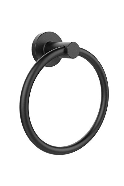 Arabest Matte Black Towel Ring,304 Stainless Steel Heavy Duty Towel Hanger